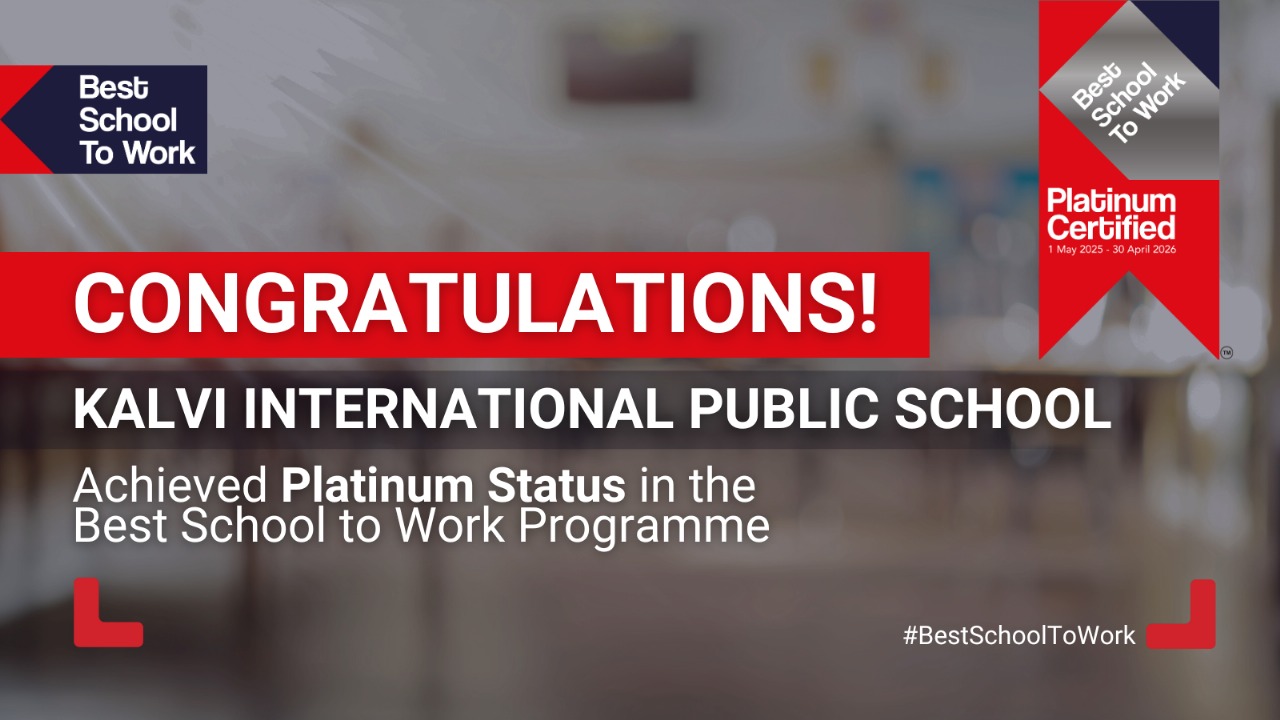Congratulations Kalvi International Public School