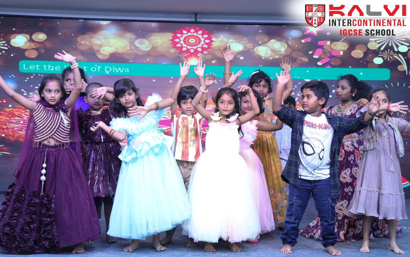 Our students joyfully celebrated the festival of lights
